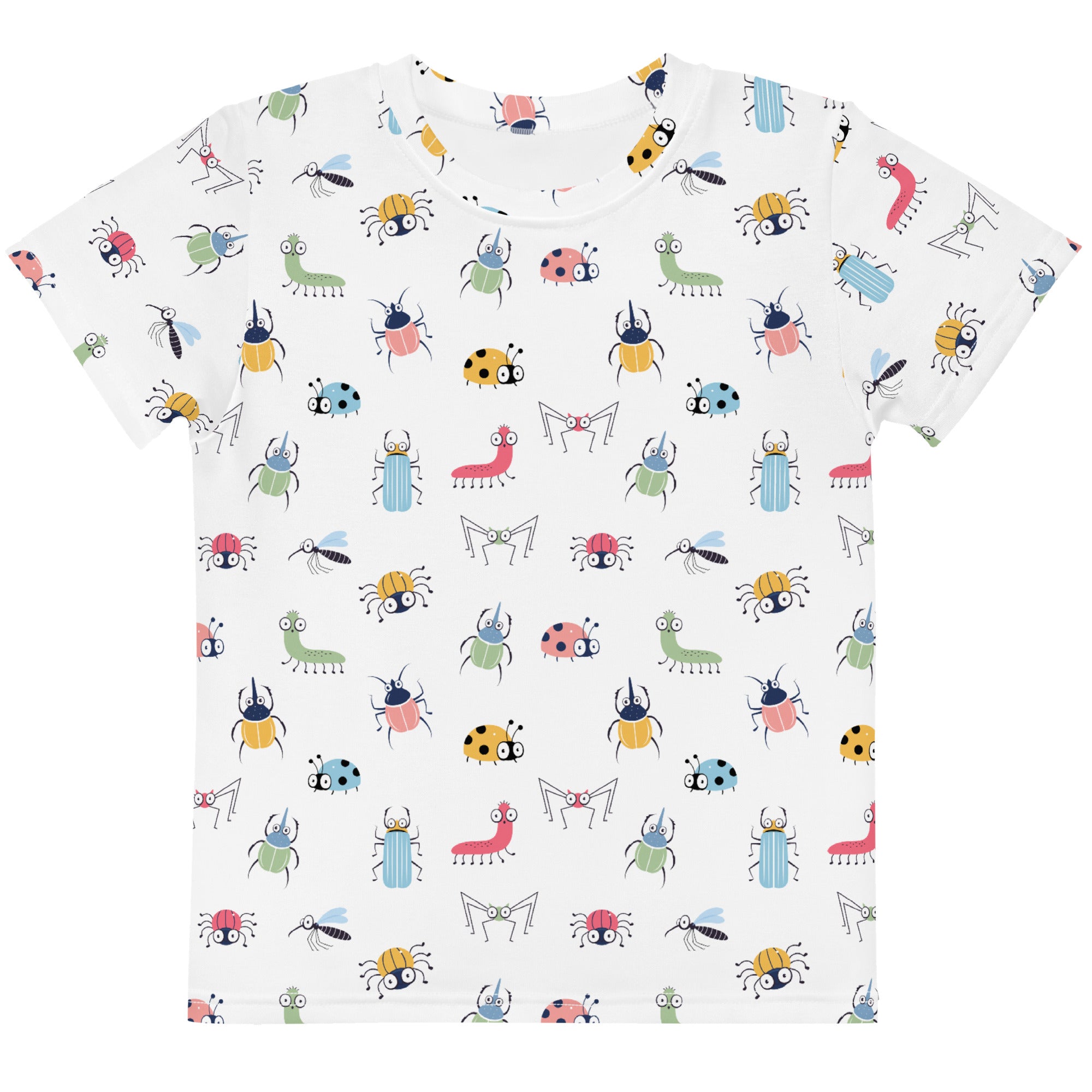 cute kids shirt with insects design