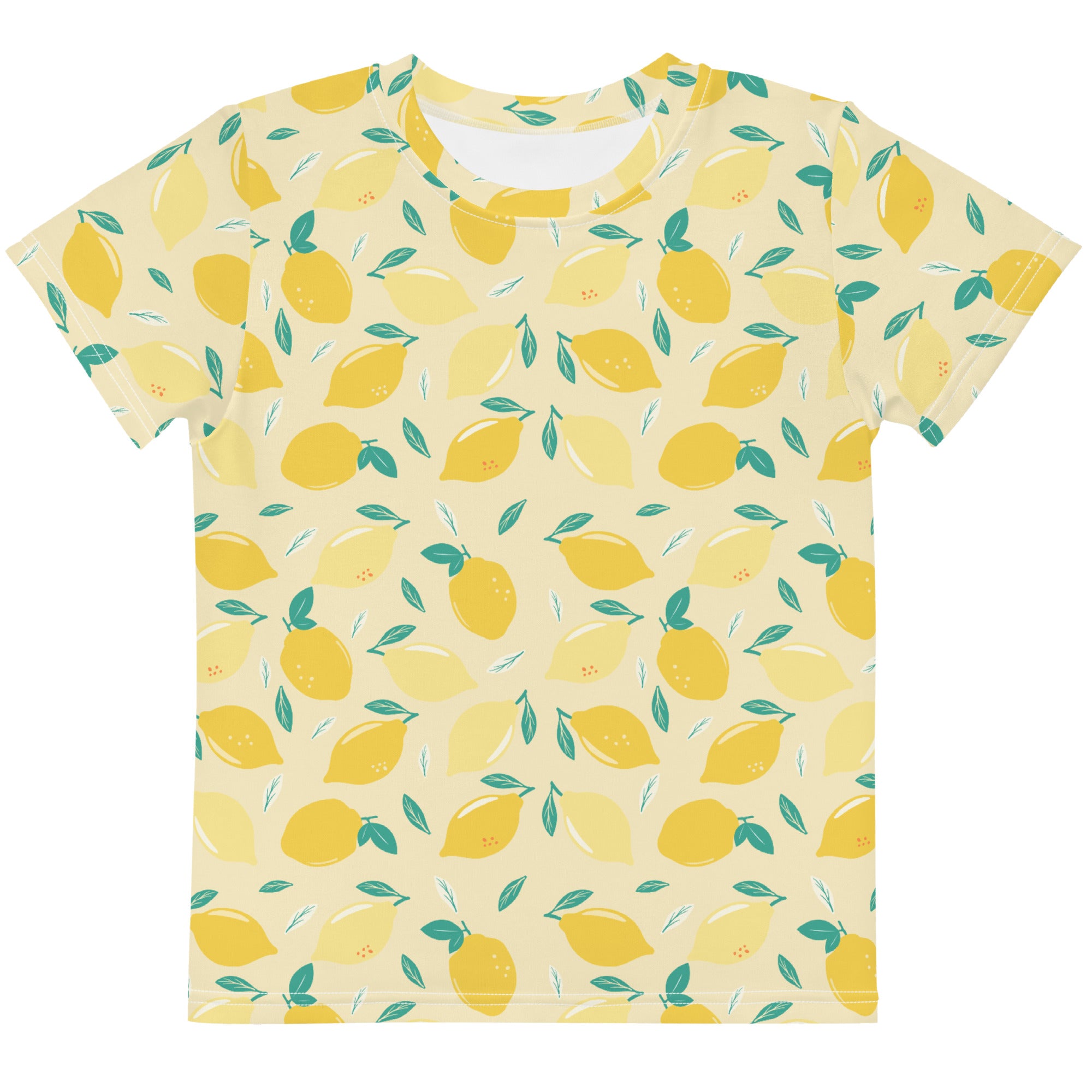 Kids shirt with lemon print