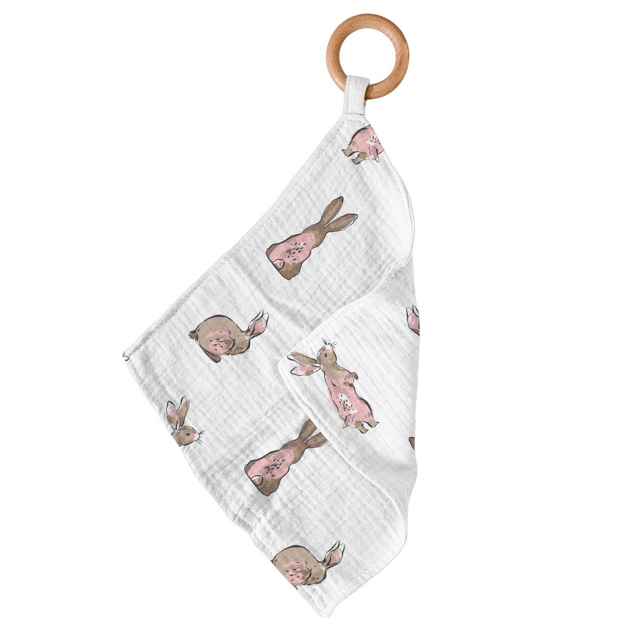 Teether for babies with cute bunny