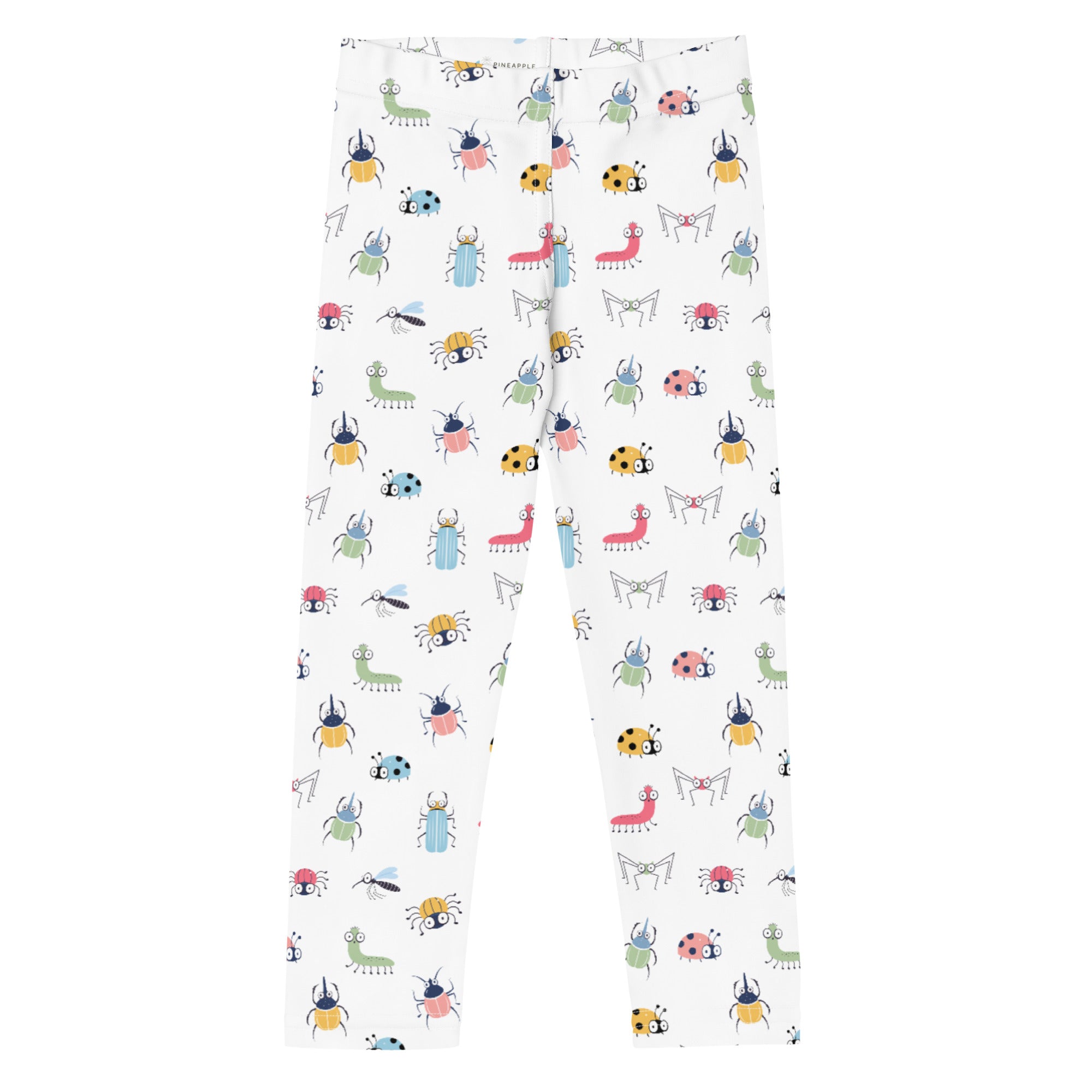 Cute kids leggings with bugs and insects