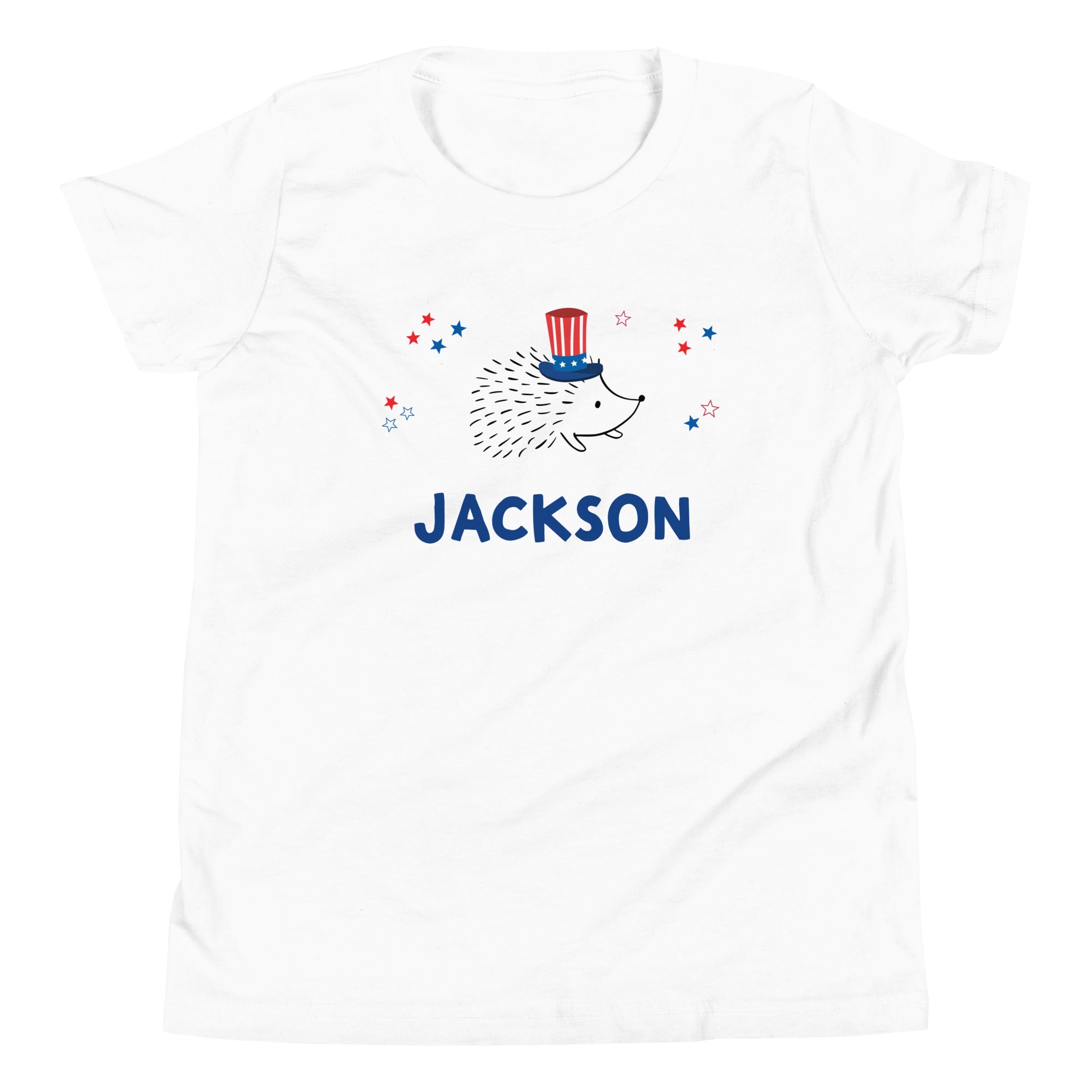 Kid's personalized shirt perfect for celebrating 4th of July