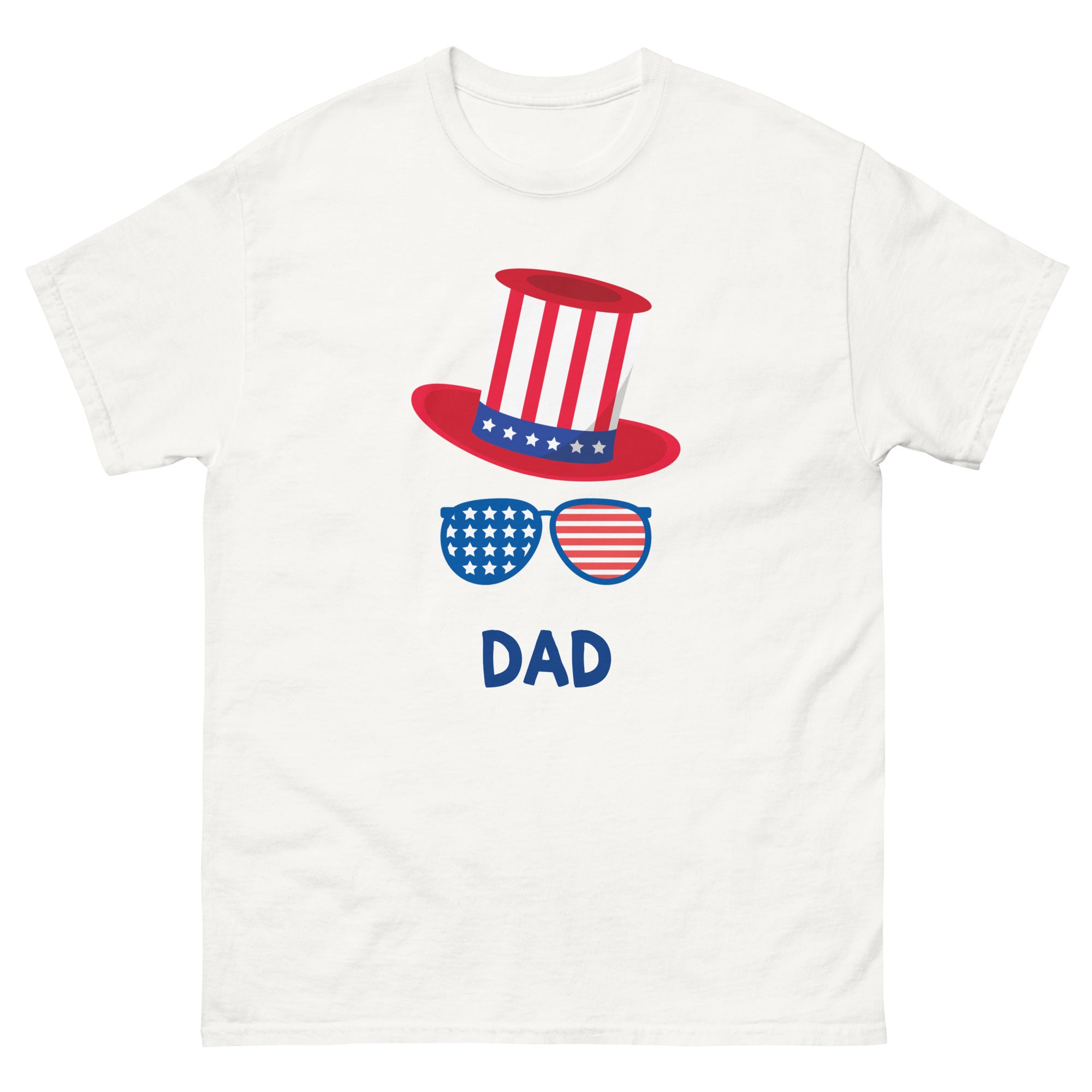 Personalized men's shirt perfect for memorial day or other us holidays celebrations