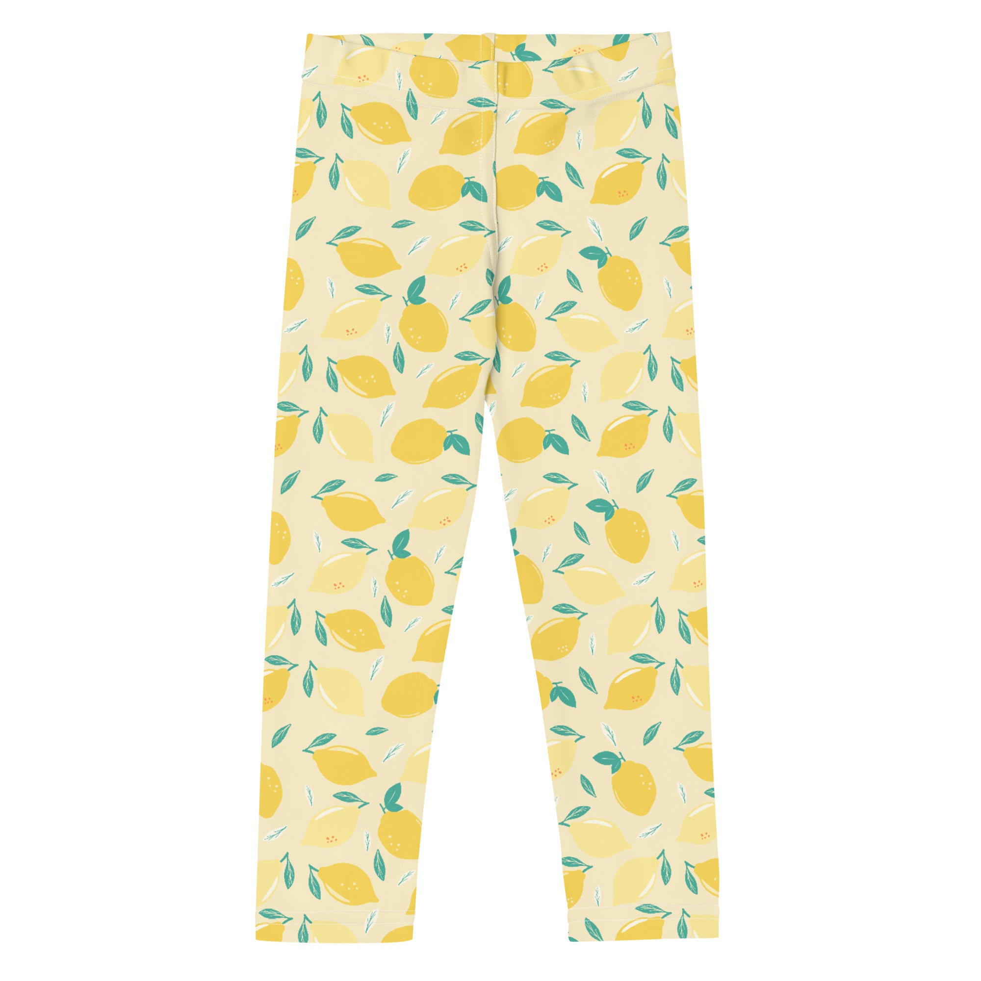 Lemon breeze kids leggings with lemons