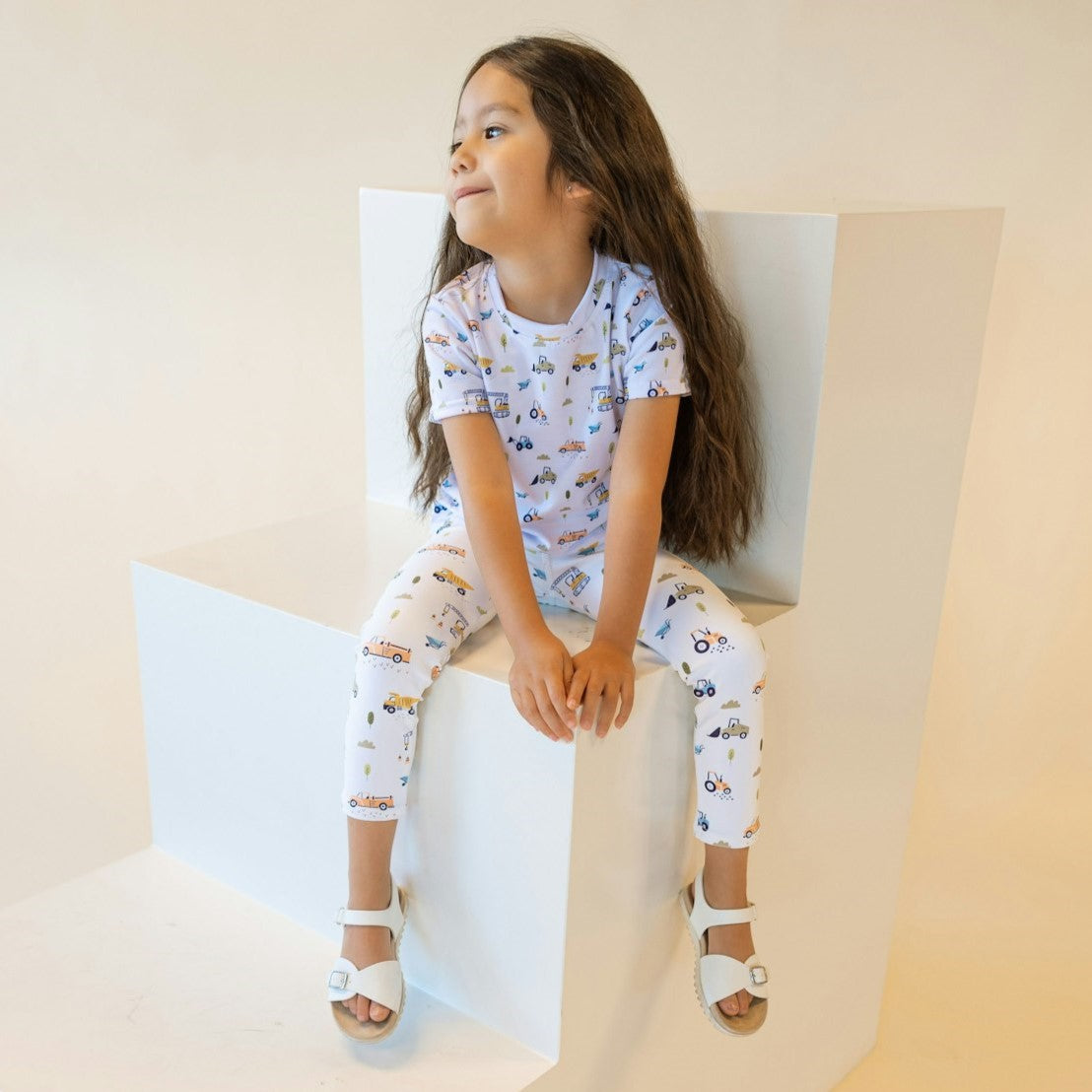 little builder collection kids leggings