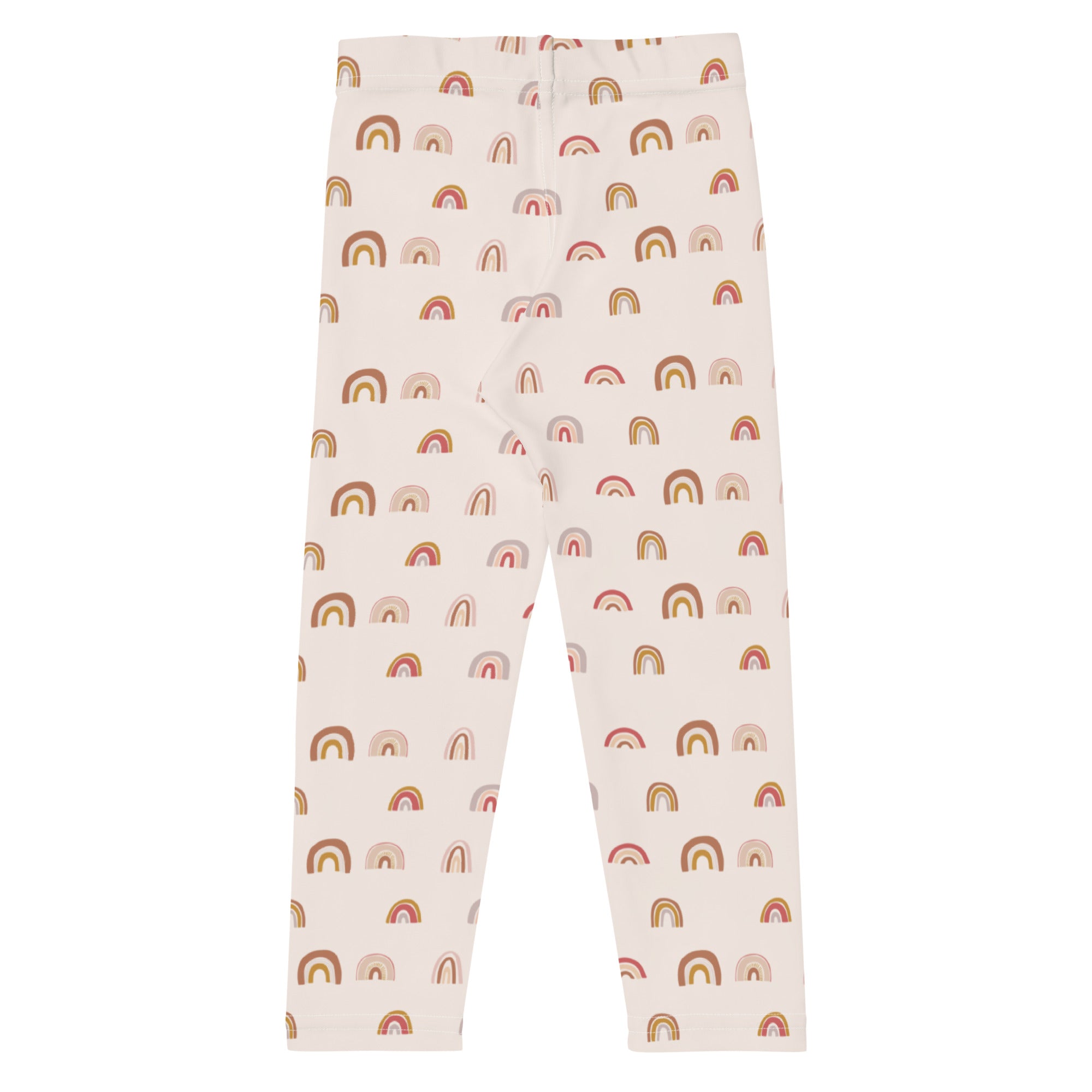 Kids leggings with a rainbow print