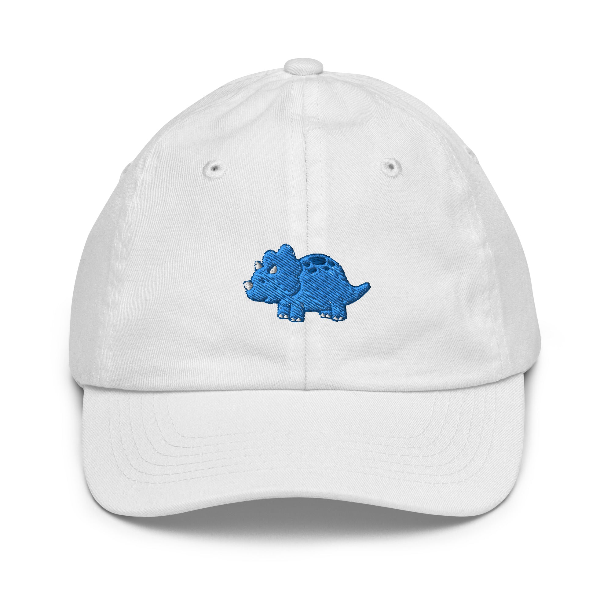 Kids hat with a cute dinosaur
