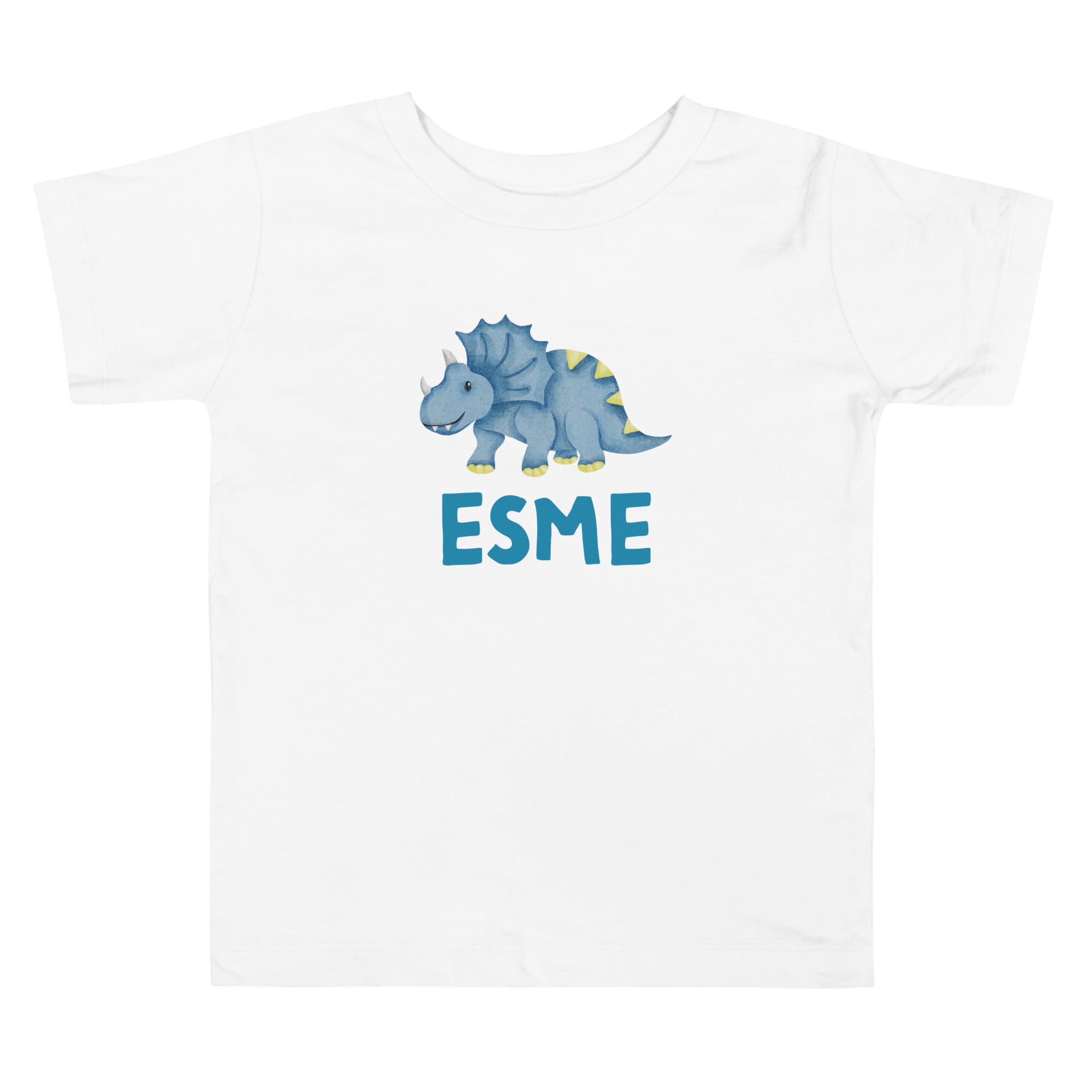 Kids dino shirt with name