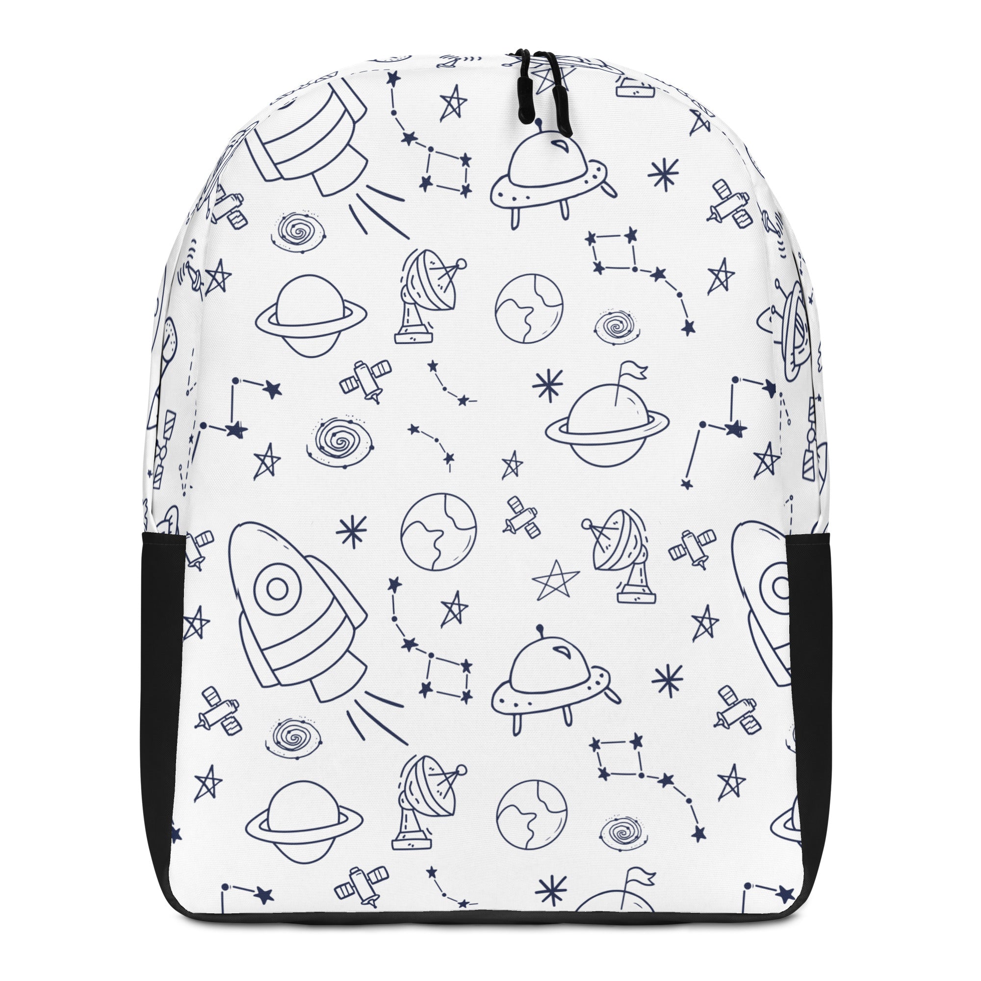 Kids backpack with space design
