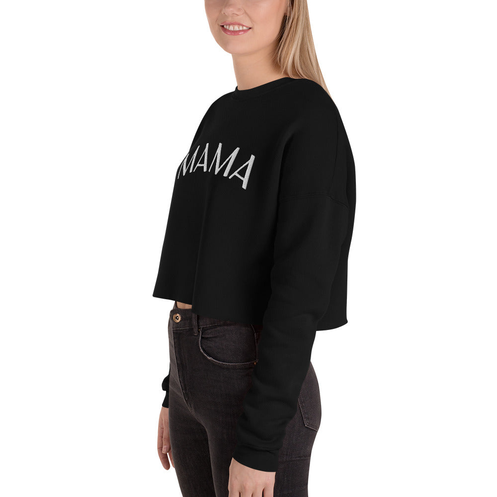 Side view of a cropped mama top