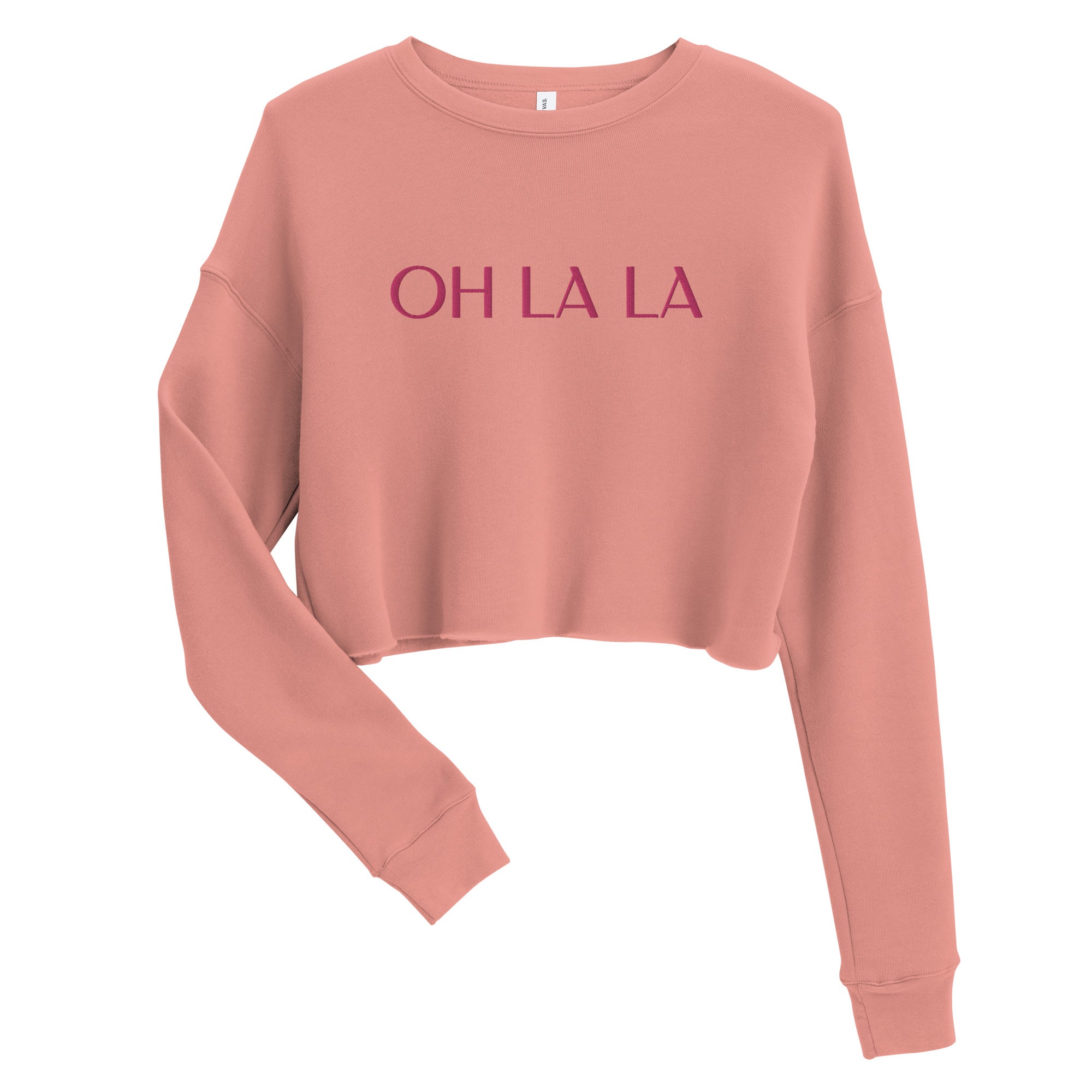 Pink oh la la sweatshirt for women
