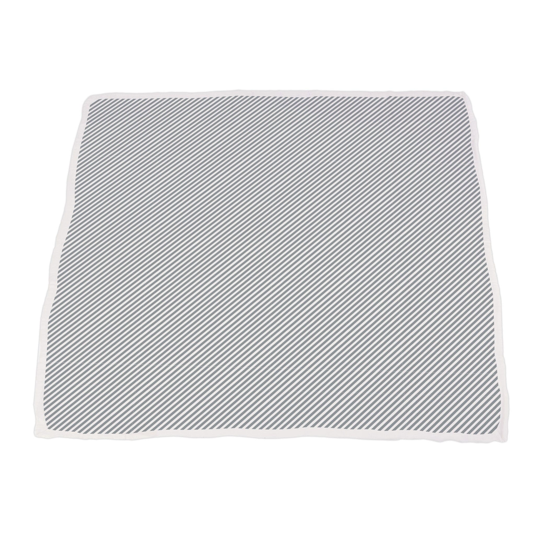 Baby blanket with stripes