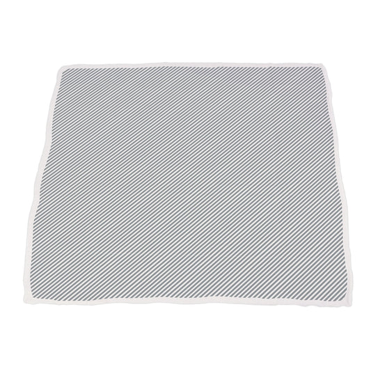 Baby blanket with stripes