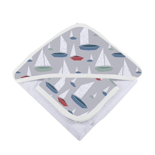Towels for babies with boats